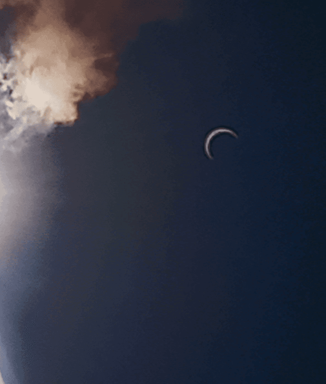 Oct 2023 Solar Eclipse - Beginning/Saros 134