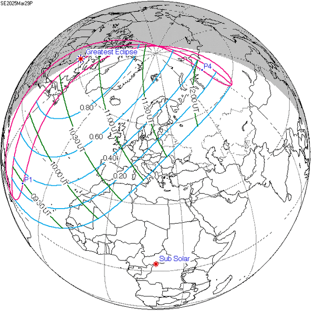 March 2025 Partial Solar Eclipse / Saros 149