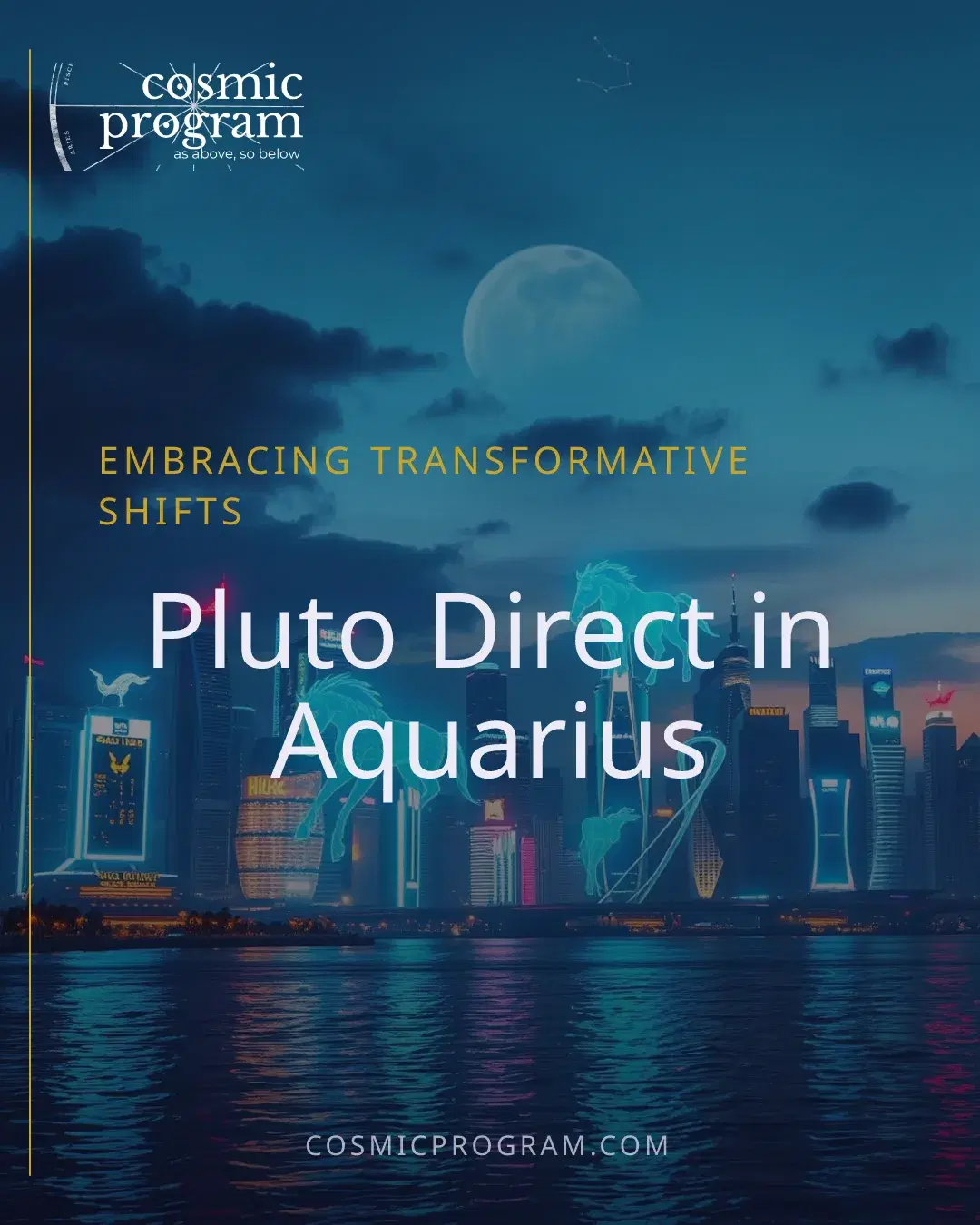 Pluto Direct in Aquarius