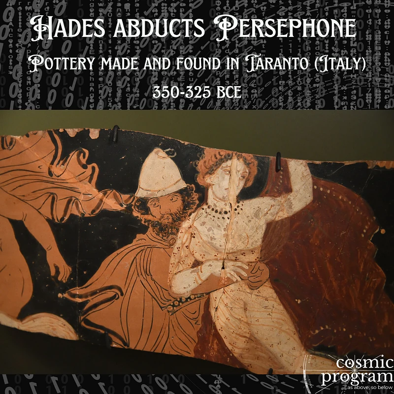 Fig . Hades (Pluto) Abducting Persephone (3rd Century BCE)