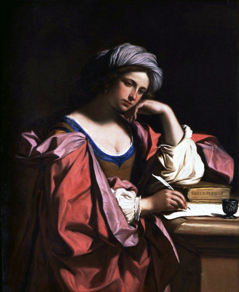 The Persian Sibyl, a classical portrait chosen to represent Gaia